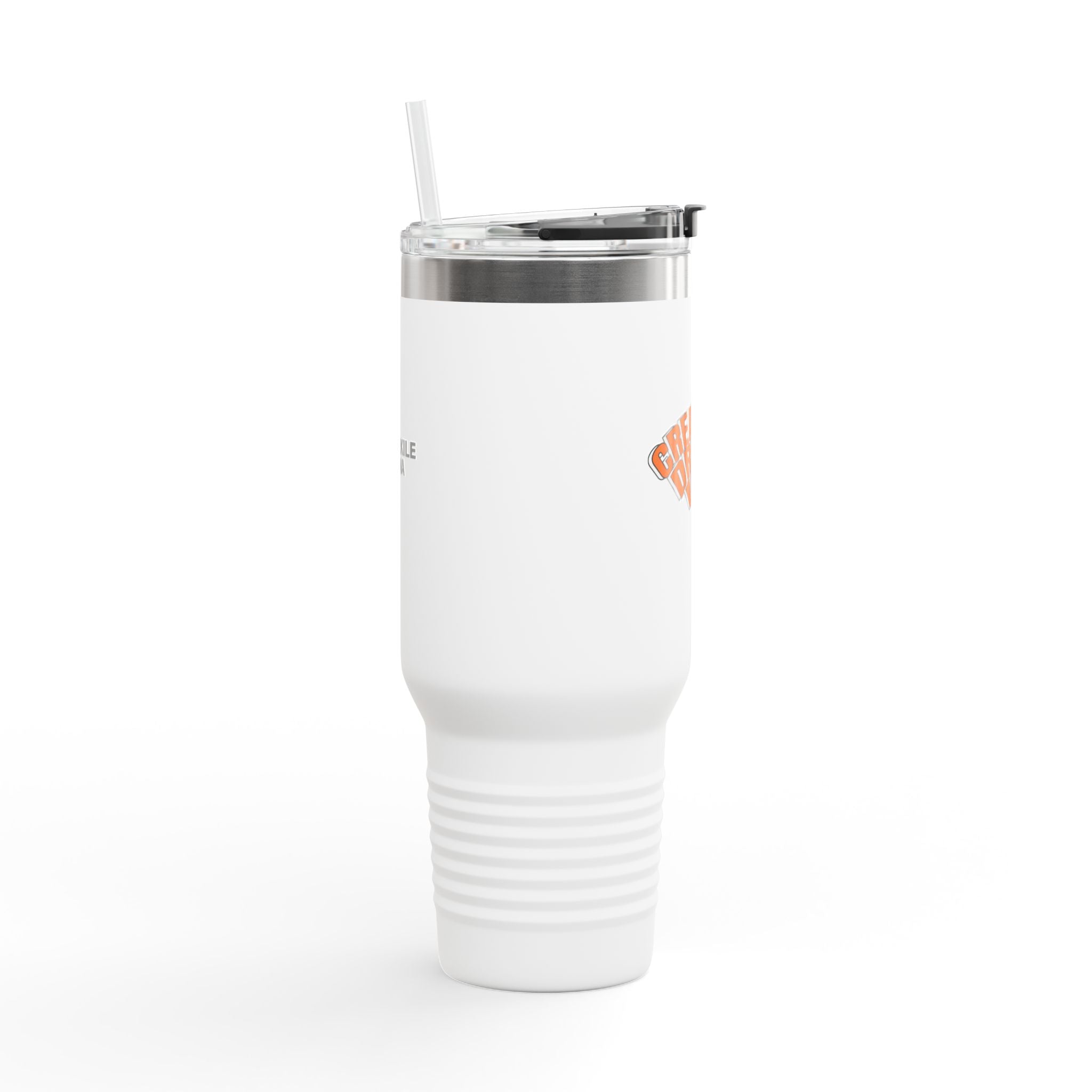 Creativity Drives Us Insulated Travel Mug, 40oz - Perfect for Adventurers, Coffee Lovers, and Gifting, Motivational Drinkware, Unique Travel Cup