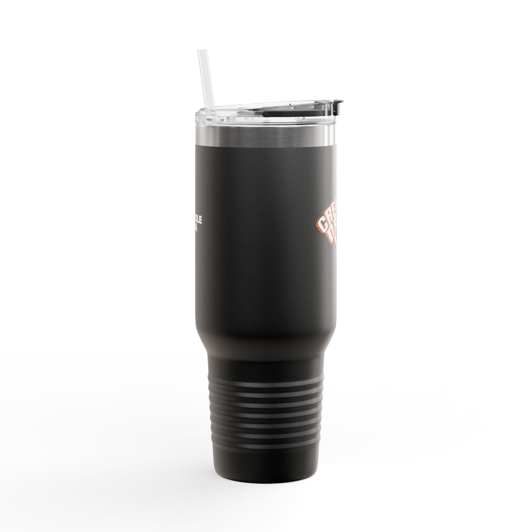 Creativity Drives Us Insulated Travel Mug, 40oz - Perfect for Adventurers, Coffee Lovers, and Gifting, Motivational Drinkware, Unique Travel Cup