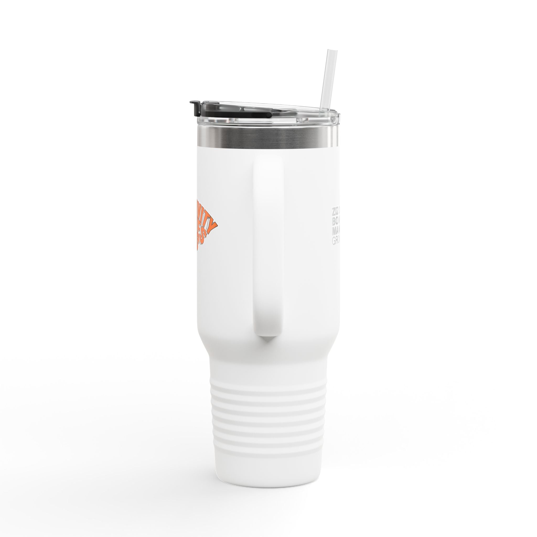 Creativity Drives Us Insulated Travel Mug, 40oz - Perfect for Adventurers, Coffee Lovers, and Gifting, Motivational Drinkware, Unique Travel Cup
