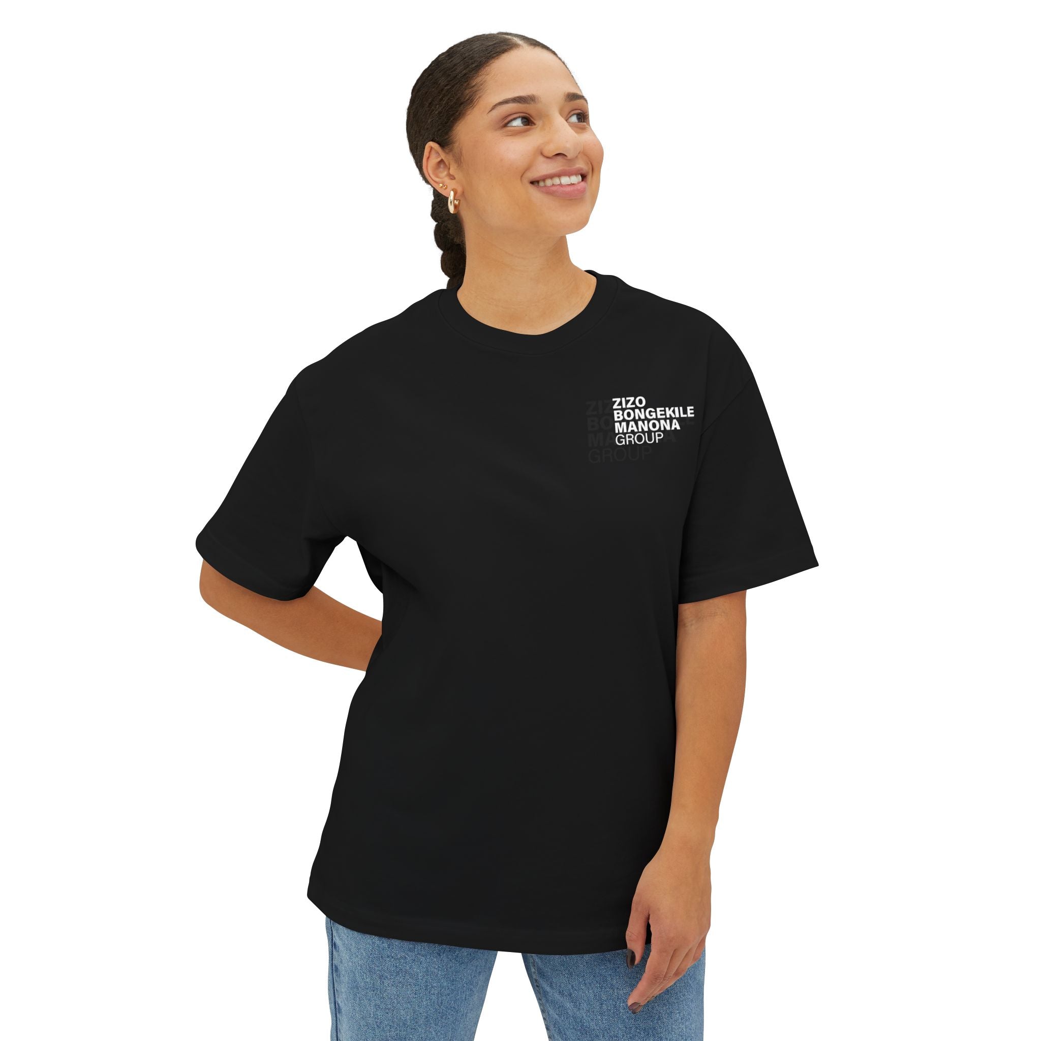 Creativity Drives Us Unisex Oversized Boxy Tee