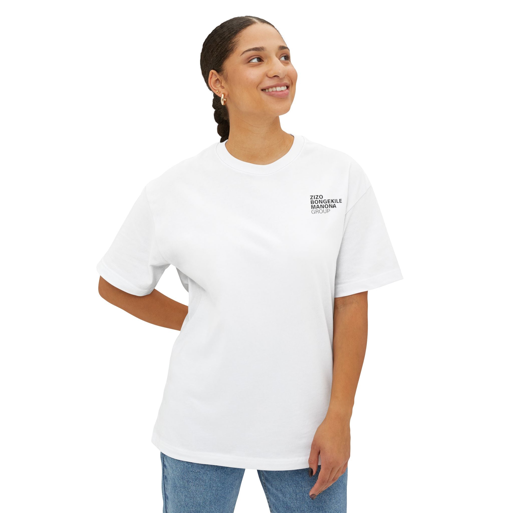 Creativity Drives Us Unisex Oversized Boxy Tee