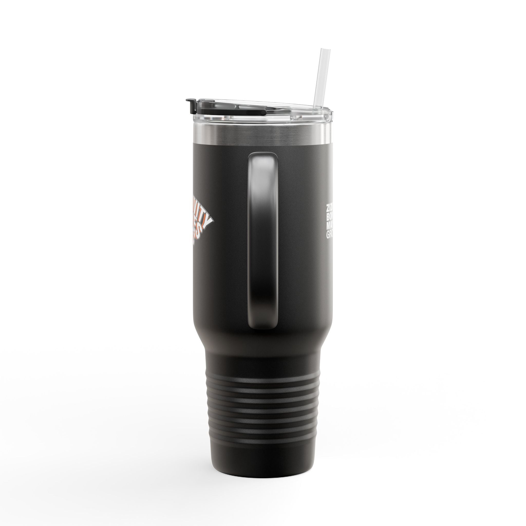 Creativity Drives Us Insulated Travel Mug, 40oz - Perfect for Adventurers, Coffee Lovers, and Gifting, Motivational Drinkware, Unique Travel Cup